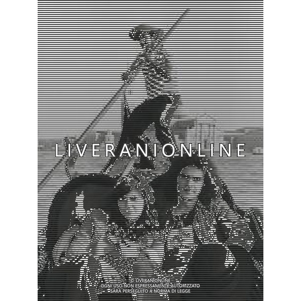 RETROSPETTIVA GIULIANO ILLIANI PSEUDONIMO DONATELLO CANTANTE NELLA FOTO GIULIANO ILLIANI CON LA MOGLIE ARMIDA STIVALA NELL\'ANNO 1973 A VENEZIA PER LA PRESENTAZIONE DEL FILM“DIARIO DI UN ITALIANO“ FOTO GINO BALDAN-AG ALDO LIVERANI SAS 