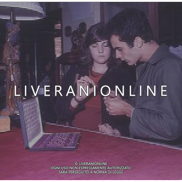 RETROSPETTIVA GIULIANO ILLIANI PSEUDONIMO DONATELLO CANTANTE NELLA FOTO GIULIANO ILLIANI CON LA MOGLIE ARMIDA STIVALA  FOTO GINO BALDAN-AG ALDO LIVERANI SAS 