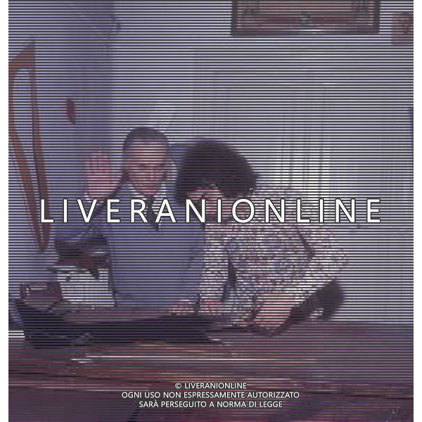 RETROSPETTIVA GIULIANO ILLIANI PSEUDONIMO DONATELLO CANTANTE NELLA FOTO GIULIANO ILLIANI CON IL PADRE FOTO GINO BALDAN-AG ALDO LIVERANI SAS
