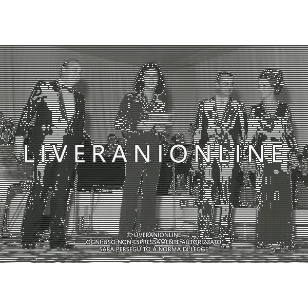 RETROSPETTIVA GIULIANO ILLIANI PSEUDONIMO DONATELLO CANTANTE NELLA FOTO GIANNI RAVERA- GIULIANO ILLIANI -VITTORIO SALVETTI E ABA CERCATO FOTO GINO BALDAN-AG ALDO LIVERANI SAS 