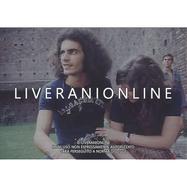 RETROSPETTIVA GIULIANO ILLIANI PSEUDONIMO DONATELLO CANTANTE NELLA FOTO GIULIANO ILLIANI CON LA MOGLIE ARMIDA STIVALA FOTO GINO BALDAN-AG ALDO LIVERANI SAS 