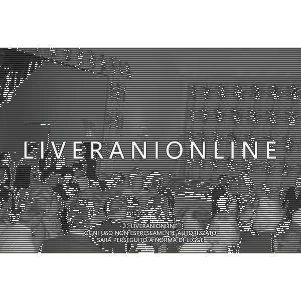 RETROSPETTIVA PRINCIPE RANIERI DI MONACO NELLA FOTO RANIERI DI MONACO CON GRACE KELLY AL GALA\' A MONTECARLO CON DAVID NIVEN NELL\'ANNO 1963 AG ALDO LIVERANI SAS 