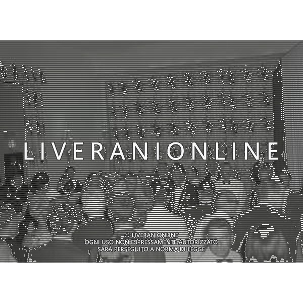 RETROSPETTIVA PRINCIPE RANIERI DI MONACO NELLA FOTO RANIERI DI MONACO CON GRACE KELLY AL GALA\' A MONTECARLO CON DAVID NIVEN NELL\'ANNO 1963 AG ALDO LIVERANI SAS 