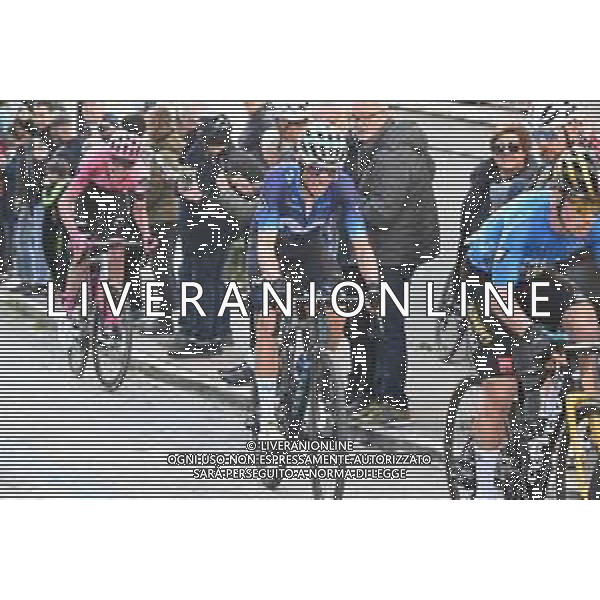 11-03-2023 Tirreno - Adriatico; Tappa 06 Osimo - Osimo; 2023, Movistar; Mas, Enric; Osimo; ©SIROTTI / AGENZIA ALDO LIVERANI SAS