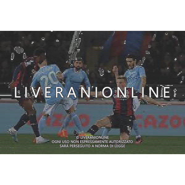 Bologna vs Lazio Campionato Serie A TIM - 26 Giornata - Stadio Dall\'Ara - Bologna 11-03-2023 nella foto Ferguson e Zaccagni mattia ©Federico Gaetano / AGENZIA ALDO LIVERANI SAS