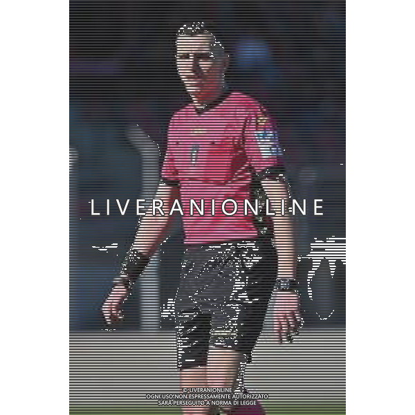 TVRG l\'arbitro Francesco Zago di Conegliano (TV) Fiorenzuola vs Recanatese Fiorenzuola d\'Arda (PC) 11-03-2023 Velodromo Pavesi Campionato Serie C girone B - 31a giornata foto Roberto Garavaglia/ag. Aldo Liverani sas/ AGENZIA ALDO LIVERANI SAS