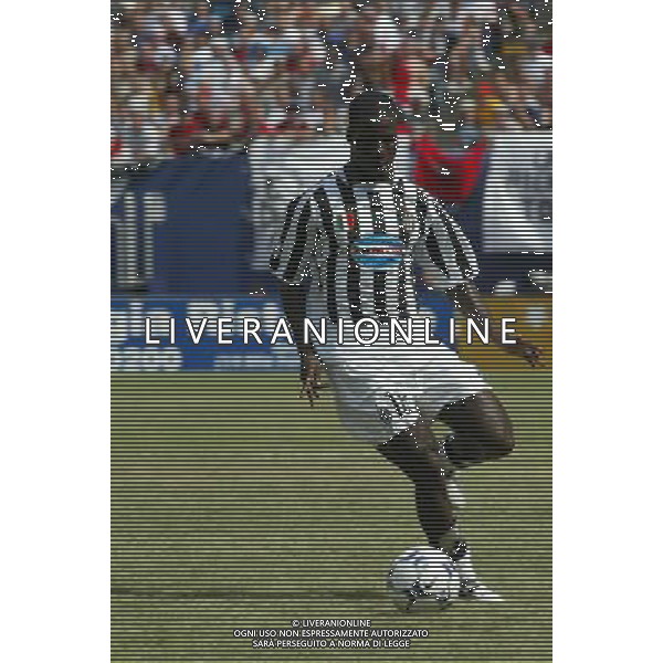 NEW YORK 3/08/2003 SUPERCOPPA ITALIANA NELLA FOTO appiah stephan FOTO ALDO LIVERANI