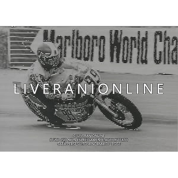 RETROSPETTIVA GIANSANTI FOSCO PILOTA MOTO NELLA FOTO GIANSANTI FOSCO FOTO NINO CASSOTTI-AG GIOVANNI LIVERANI- AG ALDO LIVERANI SAS