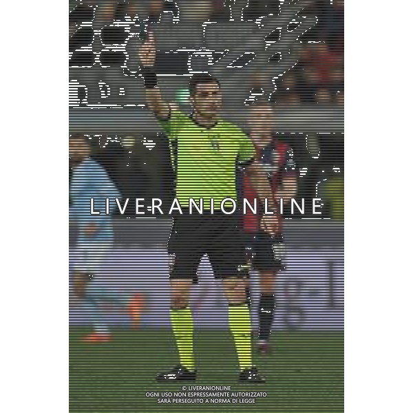 Bologna vs Lazio Campionato Serie A TIM - 26 Giornata - Stadio Dall\'Ara - Bologna 11-03-2023 nella foto Fabio Maresca arbitro ©Federico Gaetano/ AGENZIA ALDO LIVERANI SAS