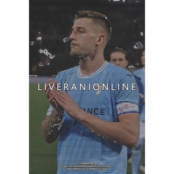 Bologna vs Lazio Campionato Serie A TIM - 26 Giornata - Stadio Dall\'Ara - Bologna 11-03-2023 nella foto Sergej Milinkovic Savic a fine gara ©Federico Gaetano/ AGENZIA ALDO LIVERANI SAS