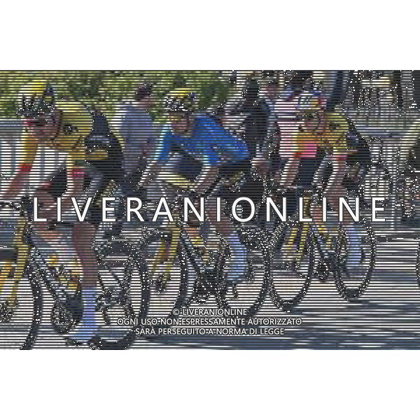 12-03-2023 Tirreno - Adriatico; Tappa 07 San Benedetto Del Tronto - San Benedetto Del Tronto; 2023, Jumbo - Visma; Roglic, Primoz; Van Aert, Wout; San Benedetto Del Tronto; FOTO STEFANO SIROTTI-AG ALDO LIVERANI SAS