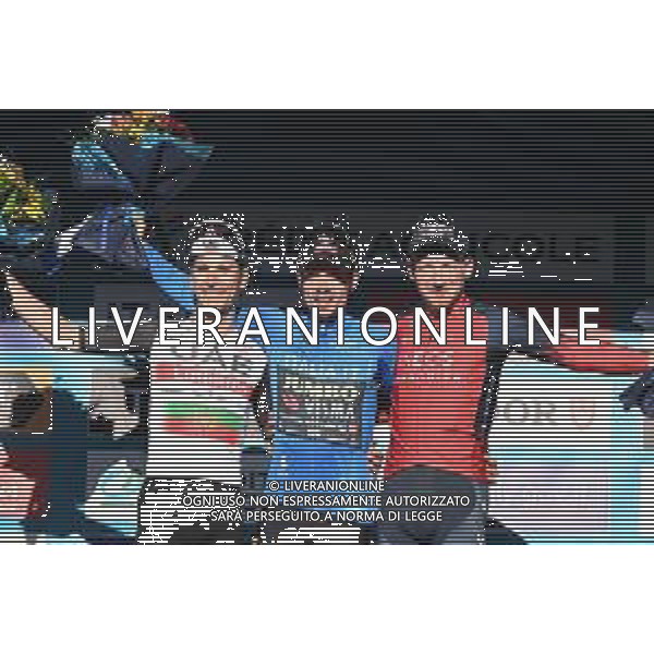 12-03-2023 Tirreno - Adriatico; Tappa 07 San Benedetto Del Tronto - San Benedetto Del Tronto; 2023, Jumbo - Visma; 2023, Uae Emirates; 2023, Ineos Grenadiers; Roglic, Primoz; Almeida, Joao; Geoghegan, Hart Tao; San Benedetto Del Tronto; FOTO STEFANO SIROTTI-AG ALDO LIVERANI SAS