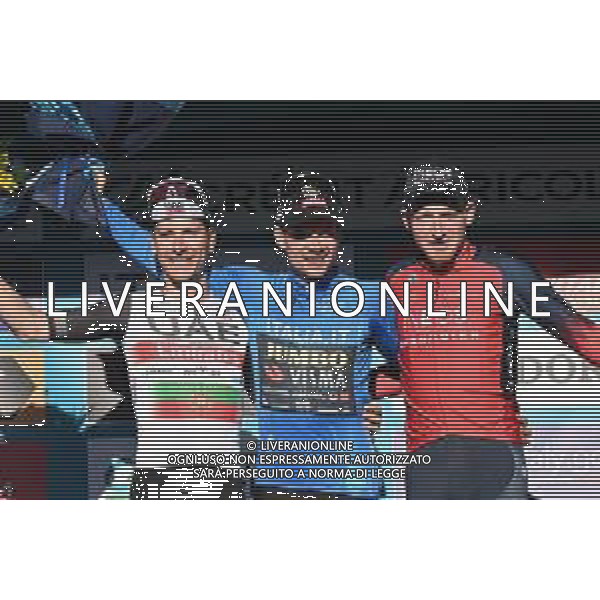 12-03-2023 Tirreno - Adriatico; Tappa 07 San Benedetto Del Tronto - San Benedetto Del Tronto; 2023, Jumbo - Visma; 2023, Uae Emirates; 2023, Ineos Grenadiers; Roglic, Primoz; Almeida, Joao; Geoghegan, Hart Tao; San Benedetto Del Tronto; FOTO STEFANO SIROTTI-AG ALDO LIVERANI SAS