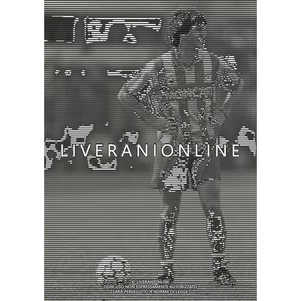 02-05-1993 CREMONA CAMPIONATO DI CLACIO SERIE B CREMONESE-PIACENZA 2-0 NELLA FOTO GIANNI CRISTIANI AG ALDO LIVERANI SAS