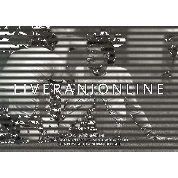 1986 ALLENAMENTO MILAN NELLA FOTO GIOVANNI GALLI AG ALDO LIVERANI SAS
