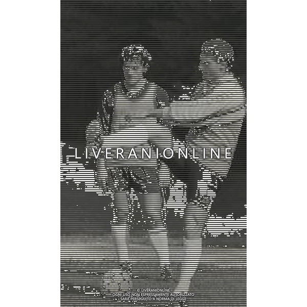 1986 ALLENAMENTO MILAN NELLA FOTO DANIELE MASSARO AG ALDO LIVERANI SAS