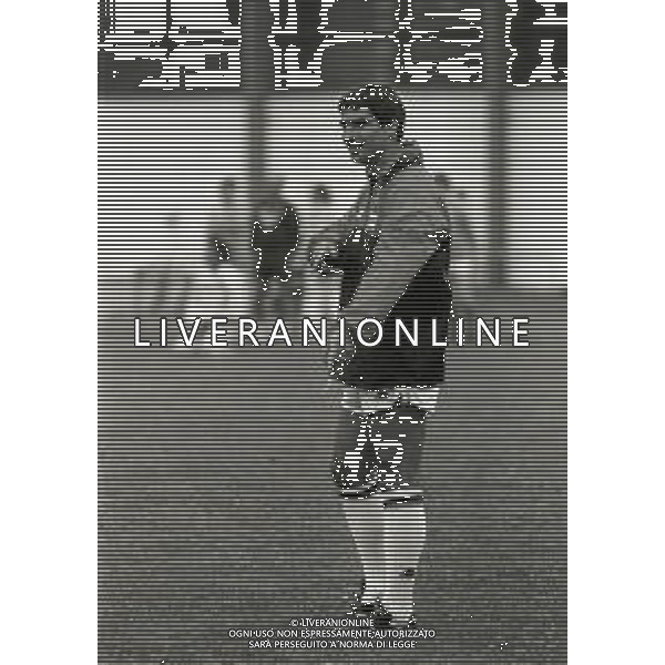 1986 ALLENAMENTO MILAN NELLA FOTO AGOSTINO DI BARTOLOMEI AG ALDO LIVERANI SAS