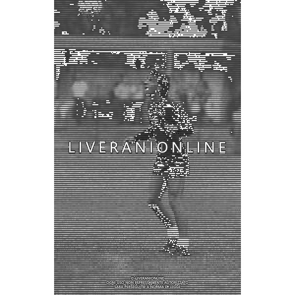 1986 ALLENAMENTO MILAN NELLA FOTO ALESSANDRO COSTACURTA AG ALDO LIVERANI SAS