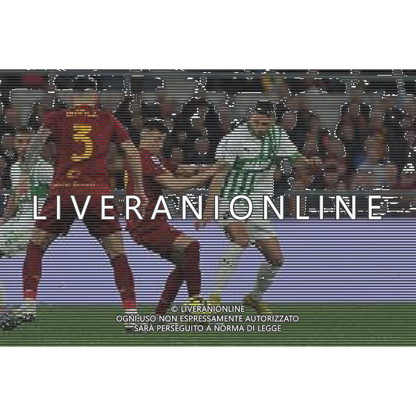 Roma vs Sassuolo Campionato Serie A TIM - 26 Giornata - Stadio Olimpico - Roma 12-03-2023 nella foto El Shaarawy e Berardi FOTO FEDERICO GAETANO-AG ALDO LIVERANI SAS