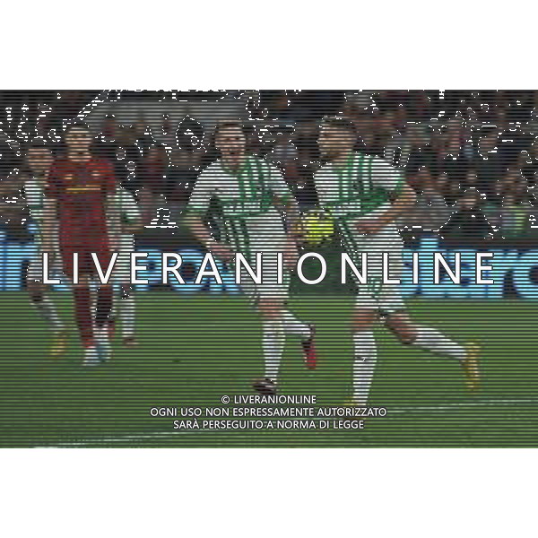 Roma vs Sassuolo Campionato Serie A TIM - 26 Giornata - Stadio Olimpico - Roma 12-03-2023 nella foto Esultanza Berardi FOTO FEDERICO GAETANO-AG ALDO LIVERANI SAS
