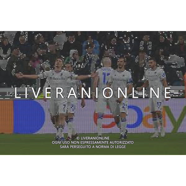 Torino 12.03.2023 Allianz Stadium Juventus vs Sampdoria Campionato Calcio Serie A TIM 2022/2023 26a giornata Nella foto: esultanza sampdoria dopo il gol di filip djuricic ©Viganti / AGENZIA ALDO LIVERANI SAS