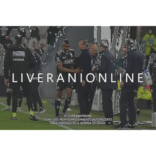 Torino 12.03.2023 Allianz Stadium Juventus vs Sampdoria Campionato Calcio Serie A TIM 2022/2023 26a giornata Nella foto: massimiliano allegri e gleison bremer FOTO MANUELA VIGANTI-AG ALDO LIVERANI SAS