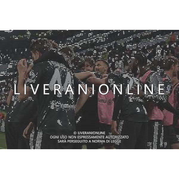 Torino 12.03.2023 Allianz Stadium Juventus vs Sampdoria Campionato Calcio Serie A TIM 2022/2023 26a giornata Nella foto: esultanza juventus dopo il gol di adrien rabiot FOTO MANUELA VIGANTI-AG ALDO LIVERANI SAS