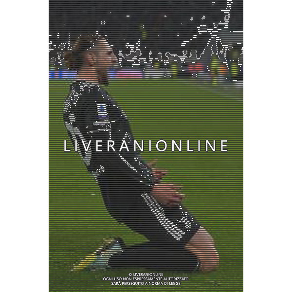 Torino 12.03.2023 Allianz Stadium Juventus vs Sampdoria Campionato Calcio Serie A TIM 2022/2023 26a giornata Nella foto: esultanza adrien rabiot dopo il gol FOTO MANUELA VIGANTI-AG ALDO LIVERANI SAS
