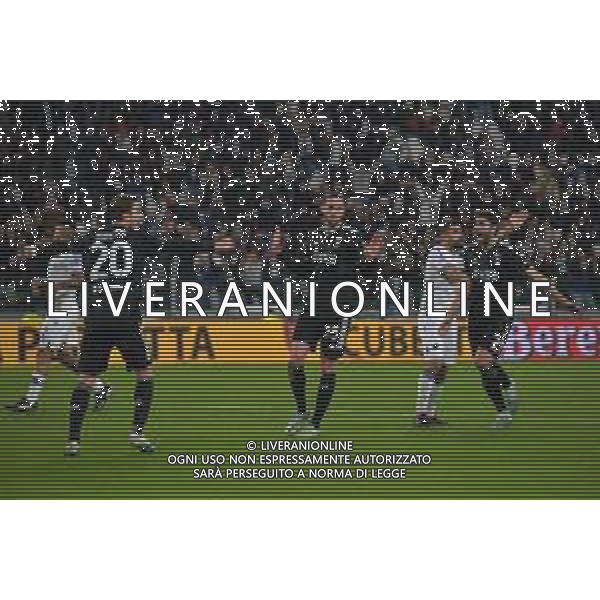 Torino 12.03.2023 Allianz Stadium Juventus vs Sampdoria Campionato Calcio Serie A TIM 2022/2023 26a giornata Nella foto: esultanza juventus dopo il gol di adrien rabiot FOTO MANUELA VIGANTI-AG ALDO LIVERANI SAS