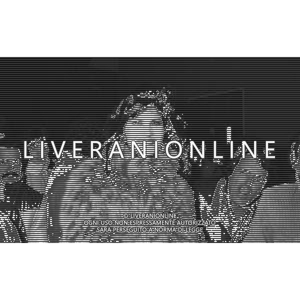 RETROSPETTIVA PAMELA PRATI (Paola Pireddu) SOUBRETTE E ATTRICE NELLA FOTO AL CARNEVALE DI VIAREGGIO NEL 1984 ©Archivio Giovanni Liverani / AGENZIA ALDO LIVERANI SAS