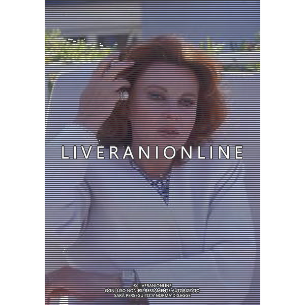 RETROSPETTIVA DAGMAR LASSANDER ATTRICE NELLA FOTO DAGMAR LASSANDER NELL\'ANNO 1987 AG ALDO LIVERANI SAS