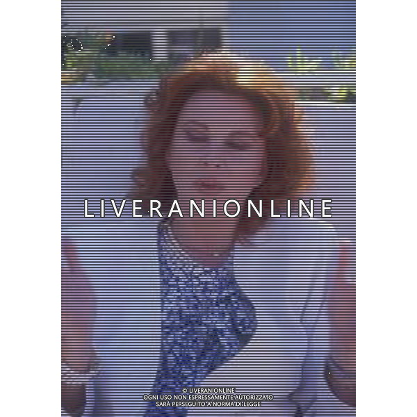 RETROSPETTIVA DAGMAR LASSANDER ATTRICE NELLA FOTO DAGMAR LASSANDER NELL\'ANNO 1987 AG ALDO LIVERANI SAS