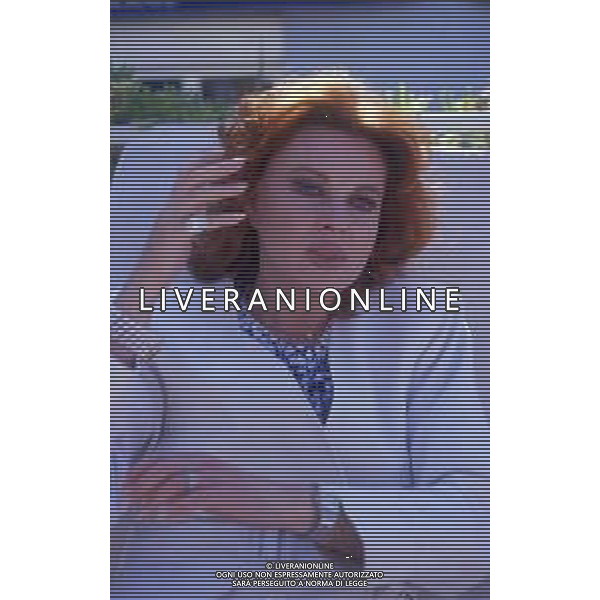 RETROSPETTIVA DAGMAR LASSANDER ATTRICE NELLA FOTO DAGMAR LASSANDER NELL\'ANNO 1987 AG ALDO LIVERANI SAS