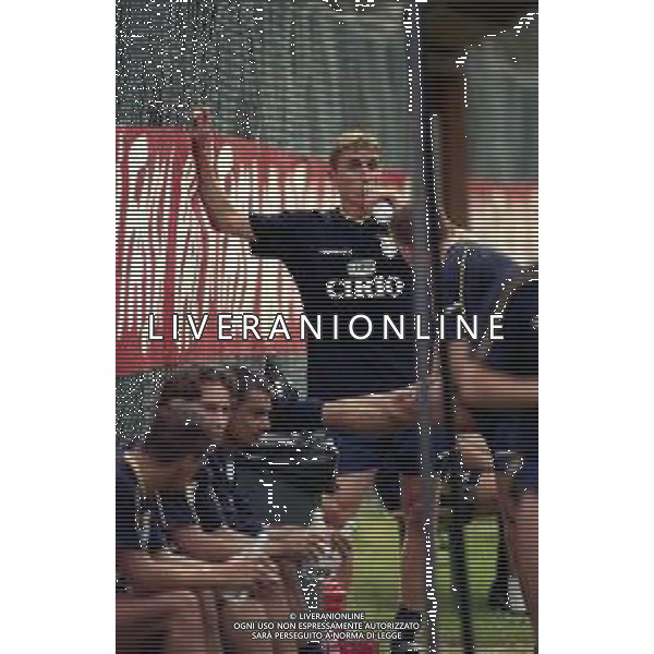 1997-1998 VIGO DI FASSA RITIRO ESTIVO LAZIO CALCIO NELLA FOTO ALEN BOKSIC AG ALDO LIVERANI SAS