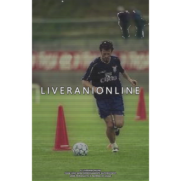 1997-1998 VIGO DI FASSA RITIRO ESTIVO LAZIO CALCIO NELLA FOTO GIUSEPPE FAVALLI AG ALDO LIVERANI SAS