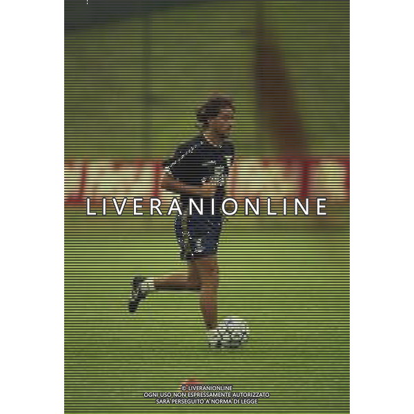 1997-1998 VIGO DI FASSA RITIRO ESTIVO LAZIO CALCIO NELLA FOTO ROBERTO MANCINI AG ALDO LIVERANI SAS