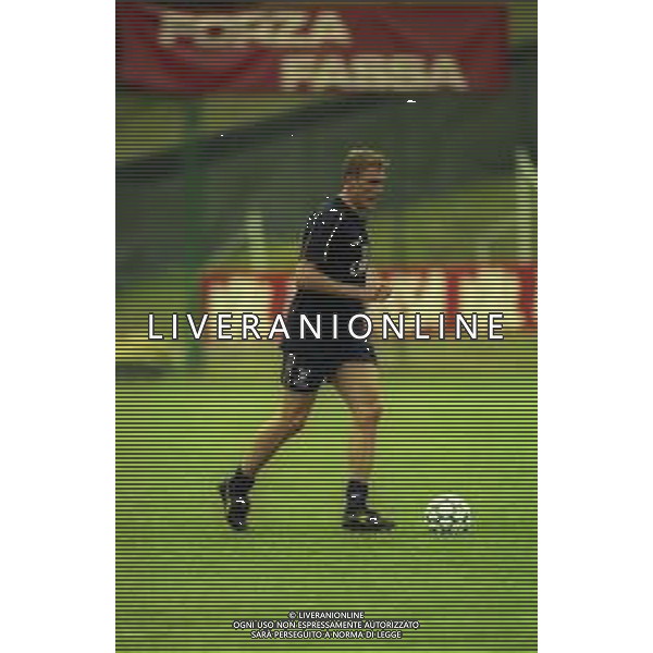 1997-1998 VIGO DI FASSA RITIRO ESTIVO LAZIO CALCIO NELLA FOTO ALEN BOKSIC AG ALDO LIVERANI SAS