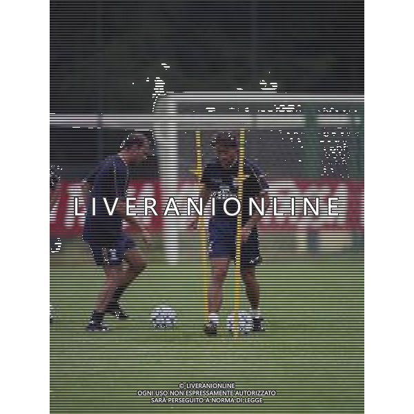 1997-1998 VIGO DI FASSA RITIRO ESTIVO LAZIO CALCIO NELLA FOTO ROBERTO MANCINI AG ALDO LIVERANI SAS