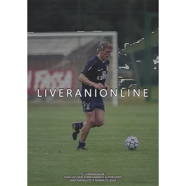 1997-1998 VIGO DI FASSA RITIRO ESTIVO LAZIO CALCIO NELLA FOTO ALEN BOKSIC AG ALDO LIVERANI SAS