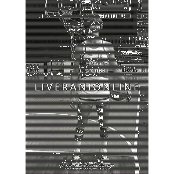 RETROSPETTIVA TERRY STOTTS BASKET NELLA FOTO TERRY STOTTS SQUIBB BASKET CANTU\' NELL\'ANNO 1980-1981 FOTO ENRICO LIVERANI-AG ALDO LIVERANI SAS