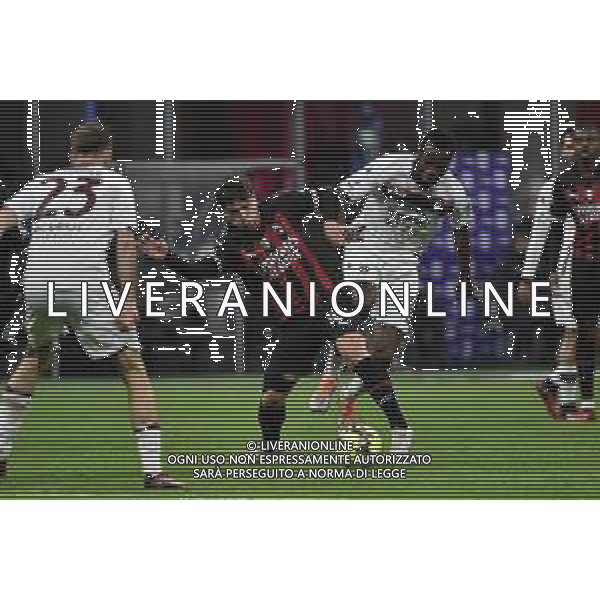 Brahim Diaz (Milan) e Lassana Coulibaly (Salernitana) Milan vs Salernitana Milano 13-03-2023 Stadio Giuseppe Meazza - San Siro Campionato Serie A TIM - 26a giornata foto Roberto Garavaglia/ag. Aldo Liverani sas/ AGENZIA ALDO LIVERANI SAS