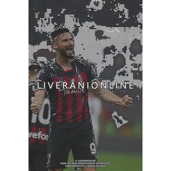 Esultanza dopogol olivier giroud - MILAN vs SALERNITANA Campionato Calcio Serie A TIM 13-03-2023 ©PAOLO GIAMPIETRI / AGENZIA ALDO LIVERANI SAS