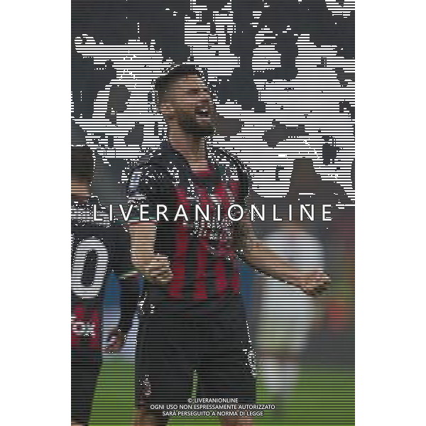 Esultanza dopogol olivier giroud - MILAN vs SALERNITANA Campionato Calcio Serie A TIM 13-03-2023 ©PAOLO GIAMPIETRI / AGENZIA ALDO LIVERANI SAS