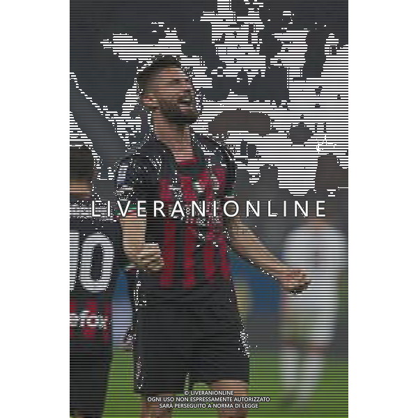 Esultanza dopogol olivier giroud - MILAN vs SALERNITANA Campionato Calcio Serie A TIM 13-03-2023 ©PAOLO GIAMPIETRI / AGENZIA ALDO LIVERANI SAS