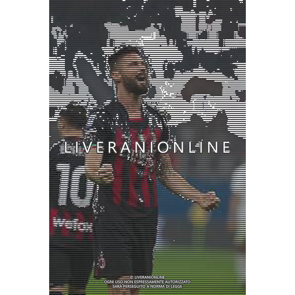 Esultanza dopogol olivier giroud - MILAN vs SALERNITANA Campionato Calcio Serie A TIM 13-03-2023 ©PAOLO GIAMPIETRI / AGENZIA ALDO LIVERANI SAS