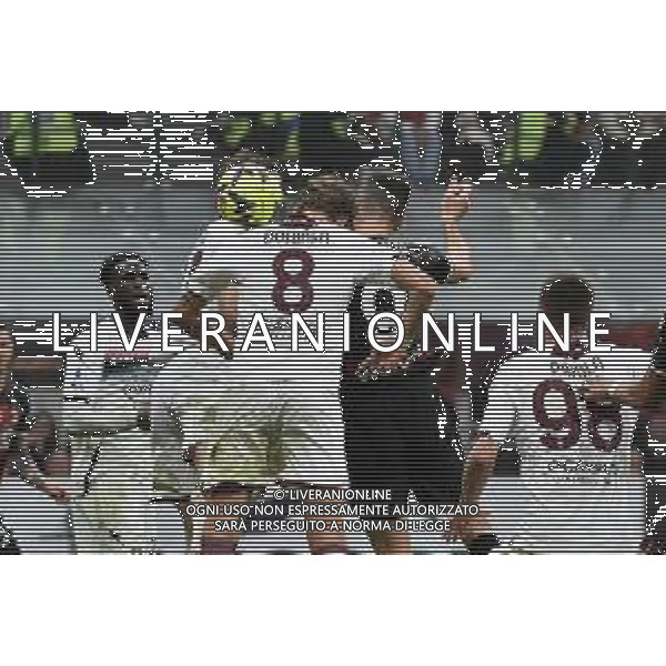 Olivier Giroud (Milan) segna il gol dell\'1 a 0 Milan vs Salernitana Milano 13-03-2023 Stadio Giuseppe Meazza - San Siro Campionato Serie A TIM - 26a giornata foto Roberto Garavaglia/ag. Aldo Liverani sas / AGENZIA ALDO LIVERANI SAS