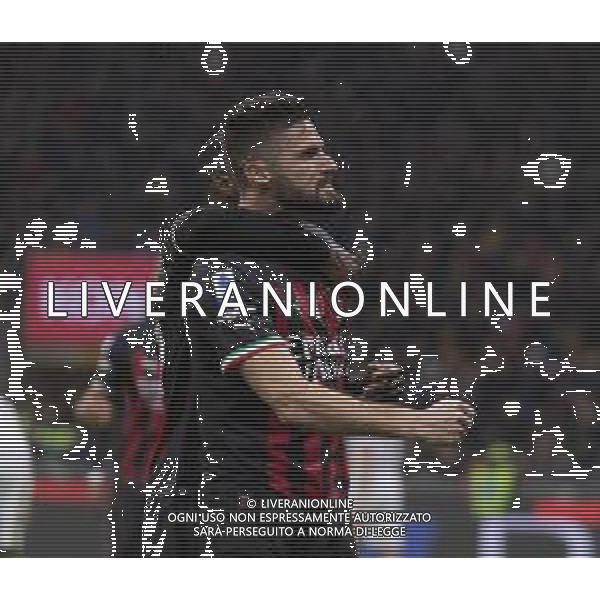 Esultanza dopogol olivier giroud - MILAN vs SALERNITANA Campionato Calcio Serie A TIM 13-03-2023 ©PAOLO GIAMPIETRI / AGENZIA ALDO LIVERANI SAS