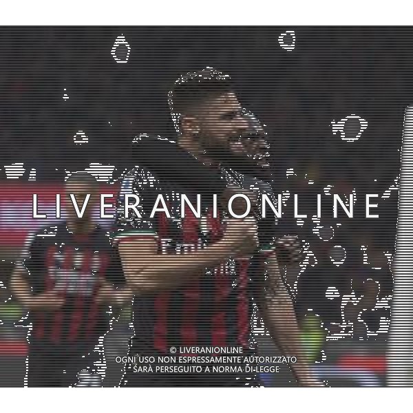Esultanza dopogol olivier giroud - MILAN vs SALERNITANA Campionato Calcio Serie A TIM 13-03-2023 ©PAOLO GIAMPIETRI / AGENZIA ALDO LIVERANI SAS