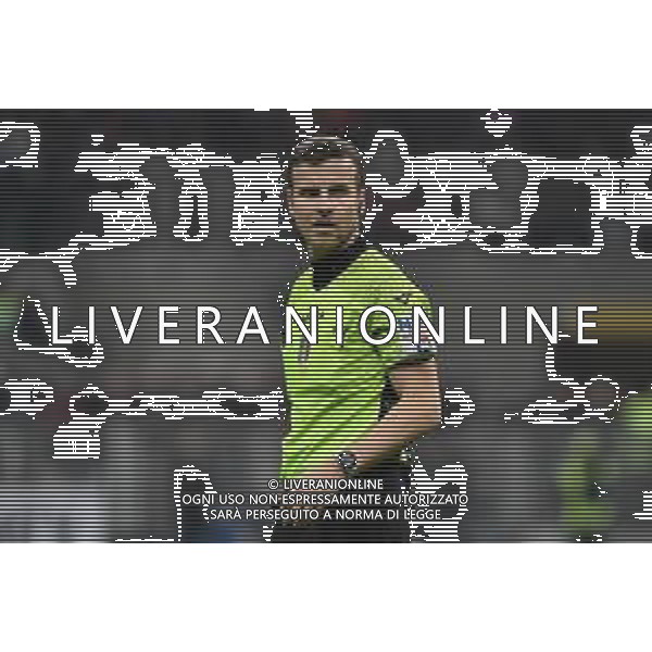 l\'arbitro Federico La Penna di Roma Milan vs Salernitana Milano 13-03-2023 Stadio Giuseppe Meazza - San Siro Campionato Serie A TIM - 26a giornata foto Roberto Garavaglia/ag. Aldo Liverani sas / AGENZIA ALDO LIVERANI SAS