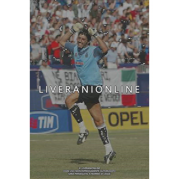 NEW YORK 3/08/2003 SUPERCOPPA ITALIANA NELLA FOTO BUFFON GIANLUIGI FOTO ALDO LIVERANI